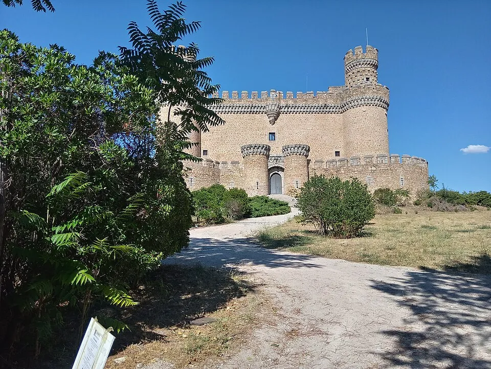 El castillo de Manzanares el Real.