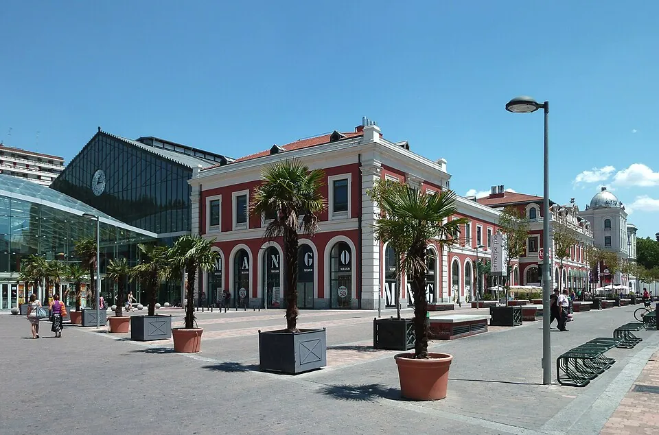 Estación de Príncipe Pío.