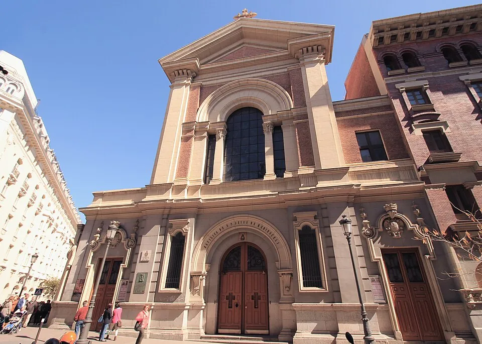 La basílica de Jesús de Medinaceli, uno de los templos de la Semana Santa madrileña.
